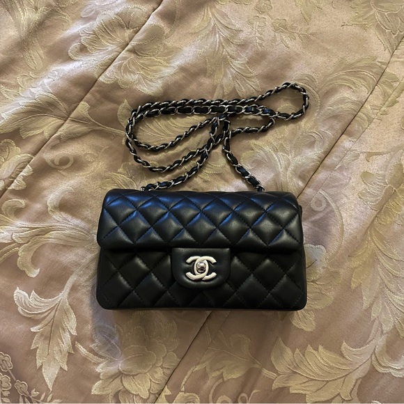 ❌SOLD❌ Authentic Chanel Rectangular Mini Flap - Picture 16 of 17